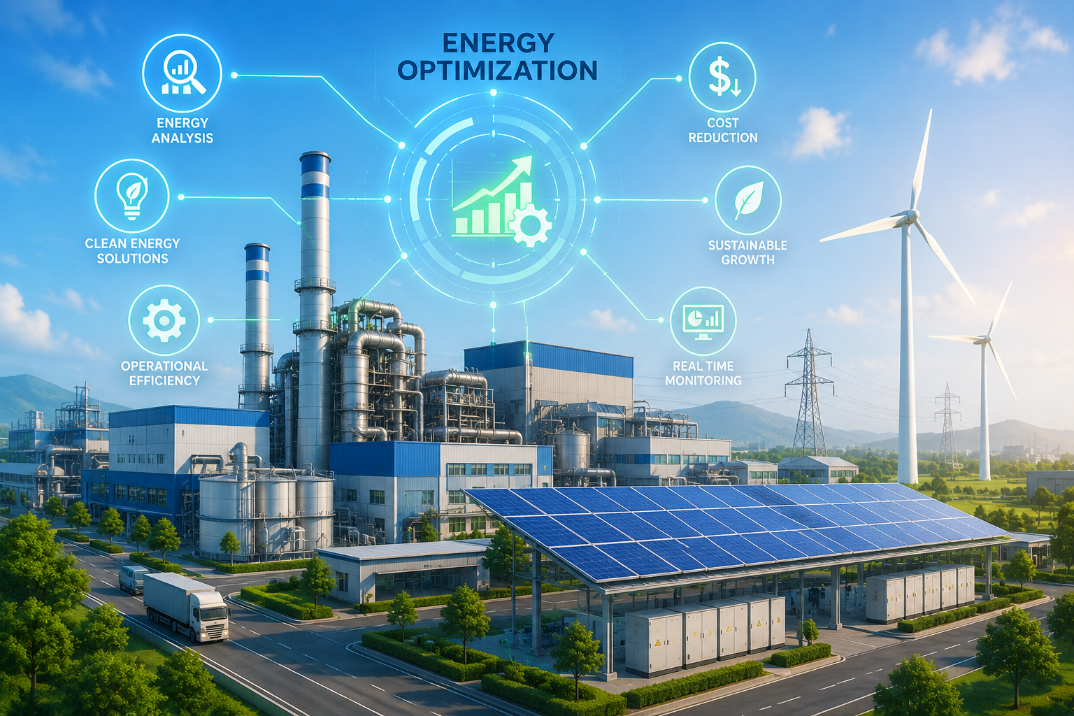 Industrial Renewable Energy Optimization